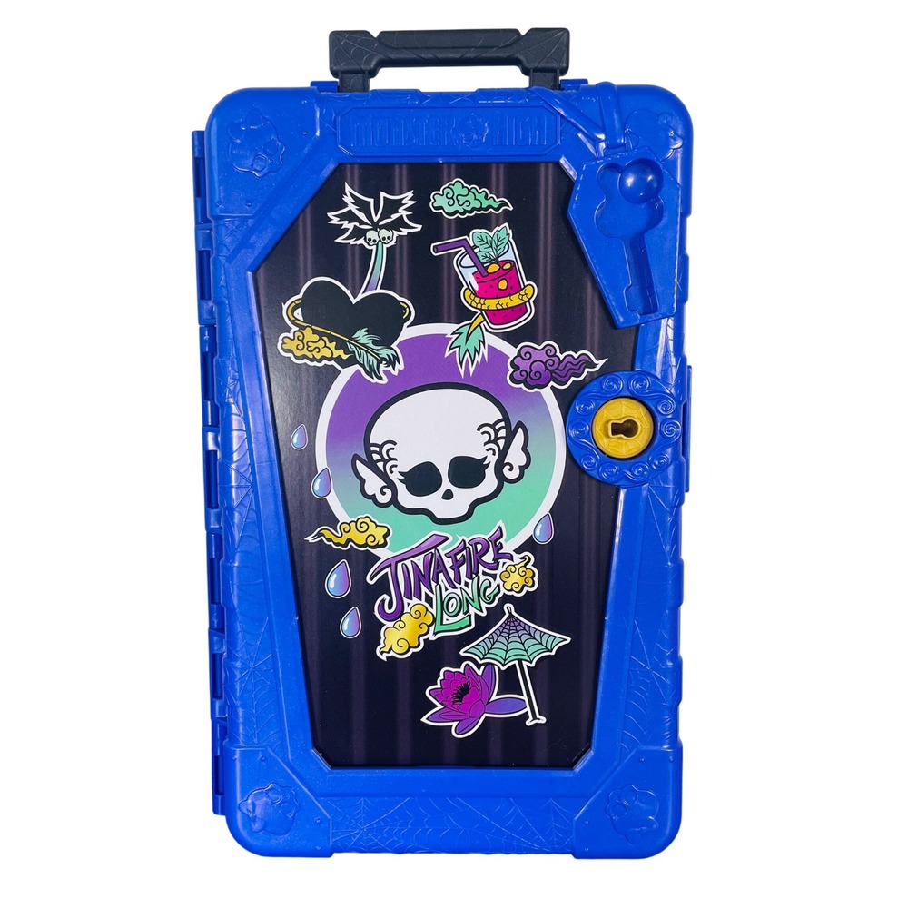 Monster High Skulltimate Case Series 7 Gore-geous Oasis Jinafire Long Blue Case